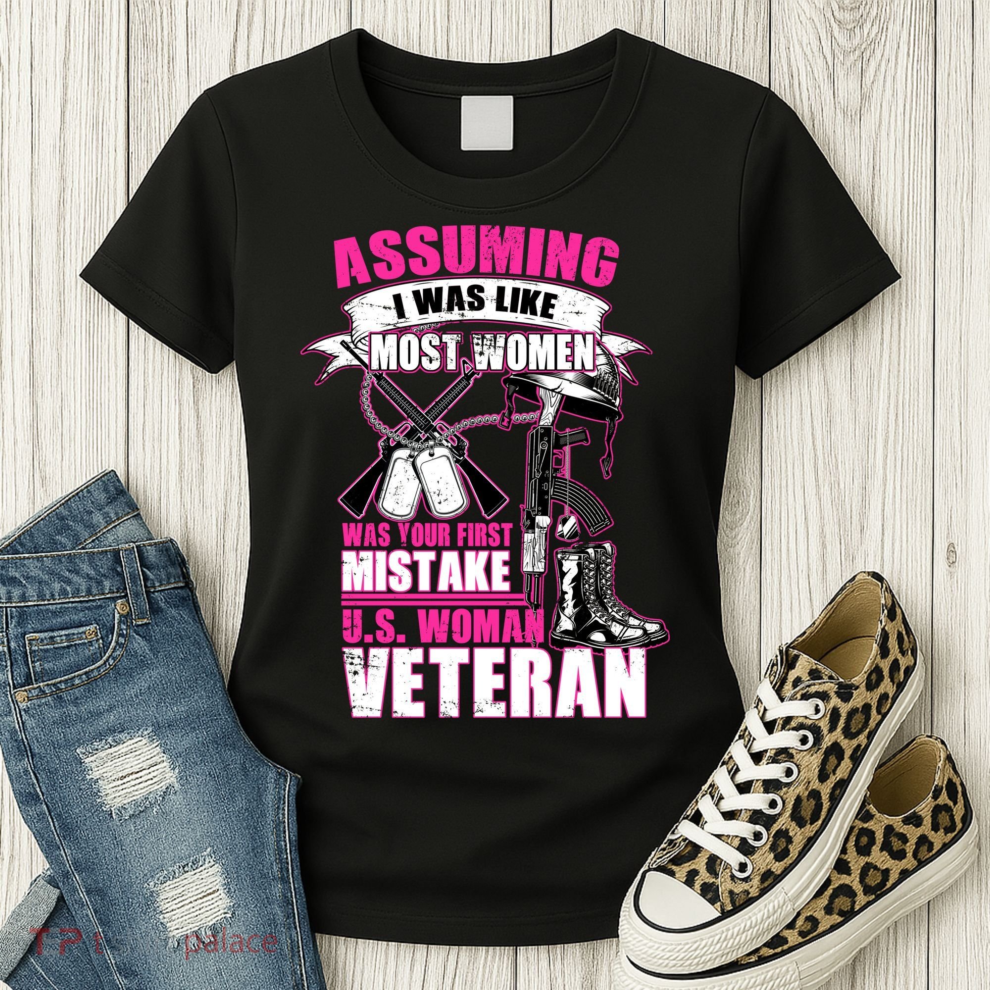 U.S. Woman Veteran Women's T-Shirt