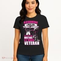 U.S. Woman Veteran Women's T-Shirt thumb 4