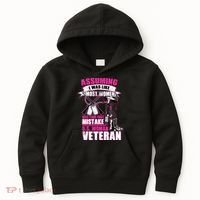 U.S. Woman Veteran Kids Hoodie thumb 0