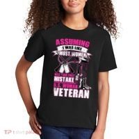 U.S. Woman Veteran Kids T-Shirt thumb 2