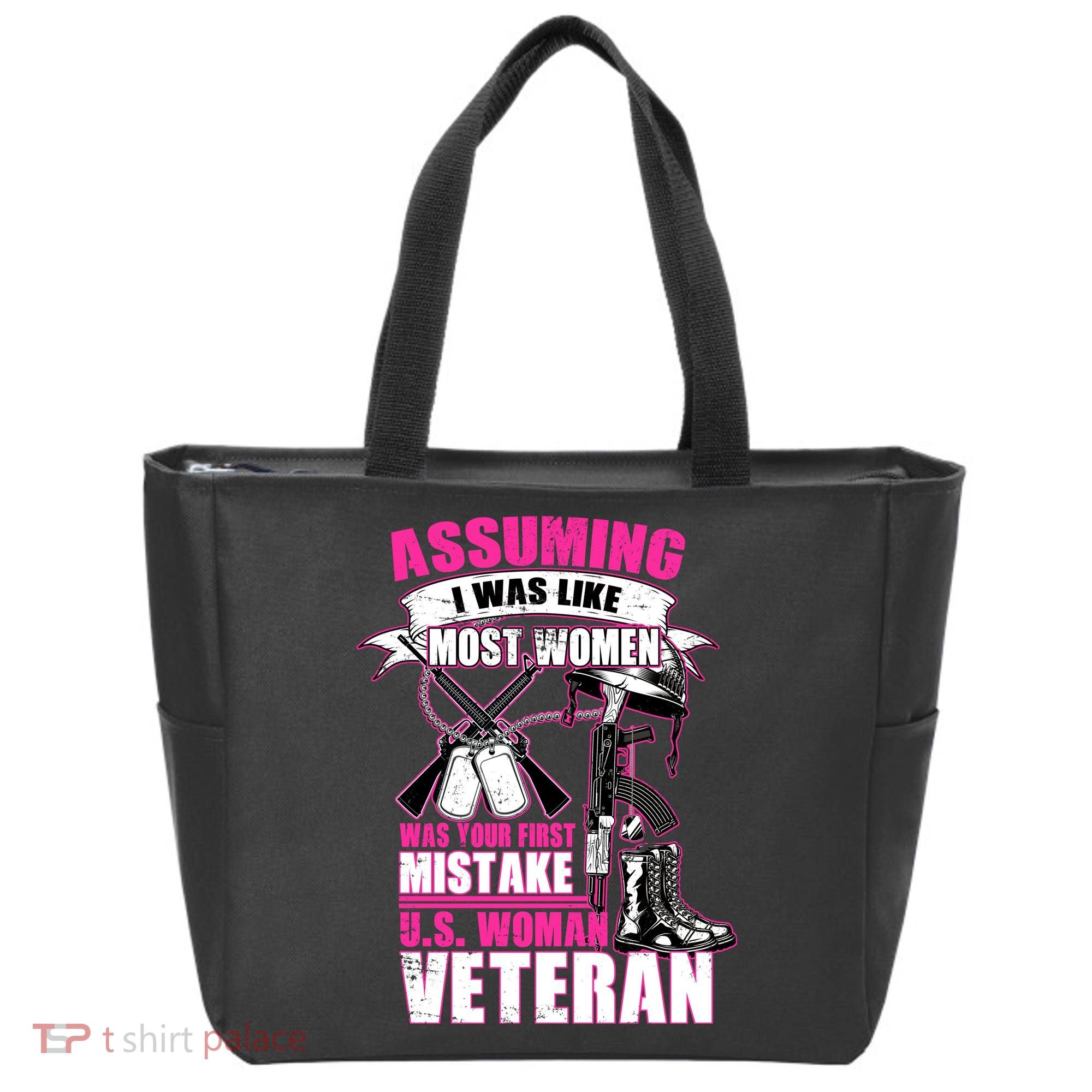 U.S. Woman Veteran Tote Bag