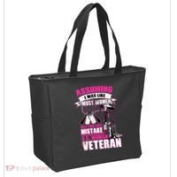 U.S. Woman Veteran Tote Bag thumb 2