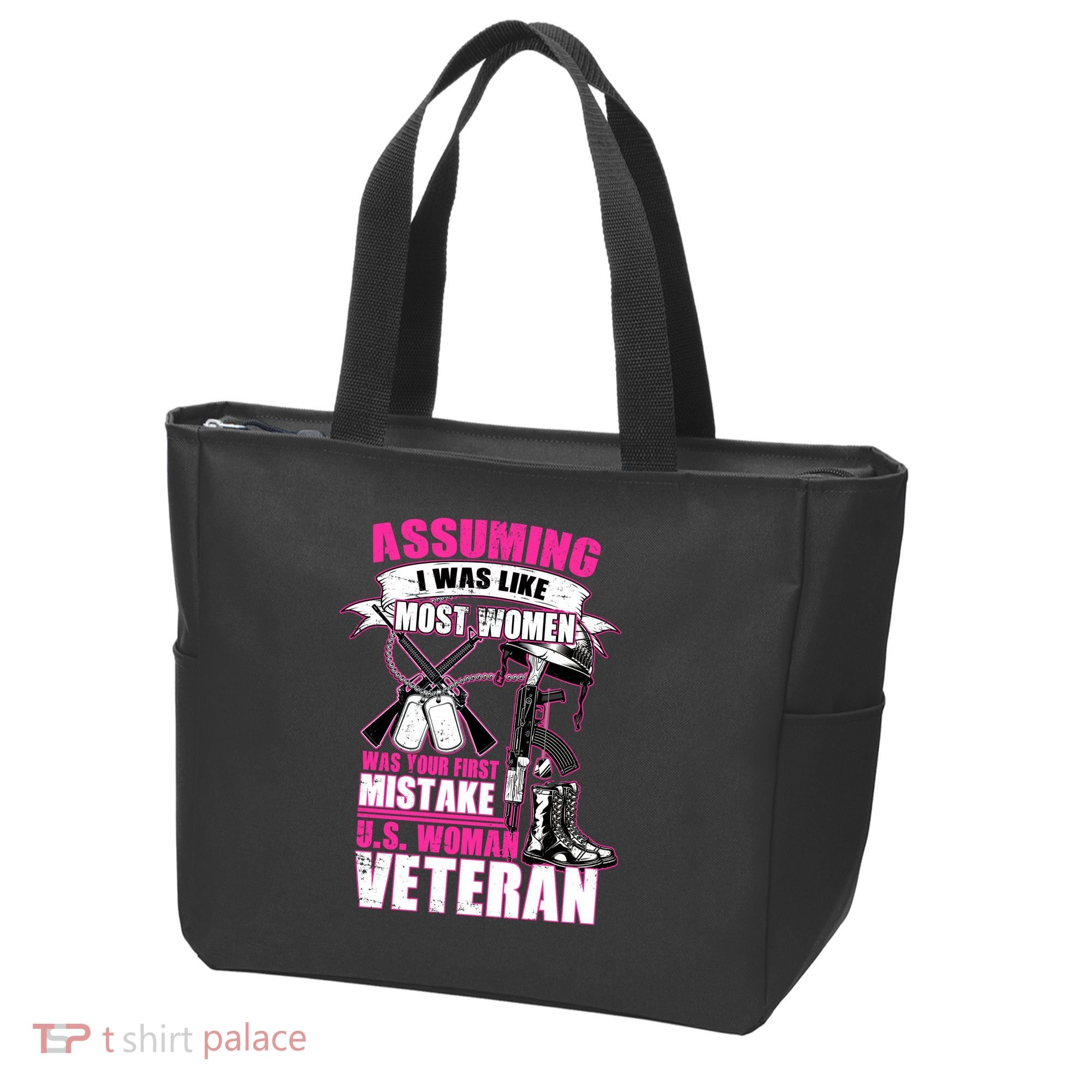 U.S. Woman Veteran Tote Bag