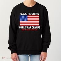 U.S.A. Reigning World War Champs Women's Sweatshirt thumb 0