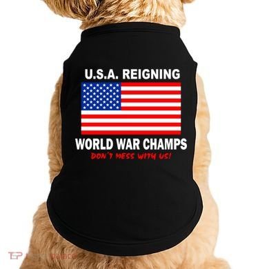 U.S.A. Reigning World War Champs Doggie Tank