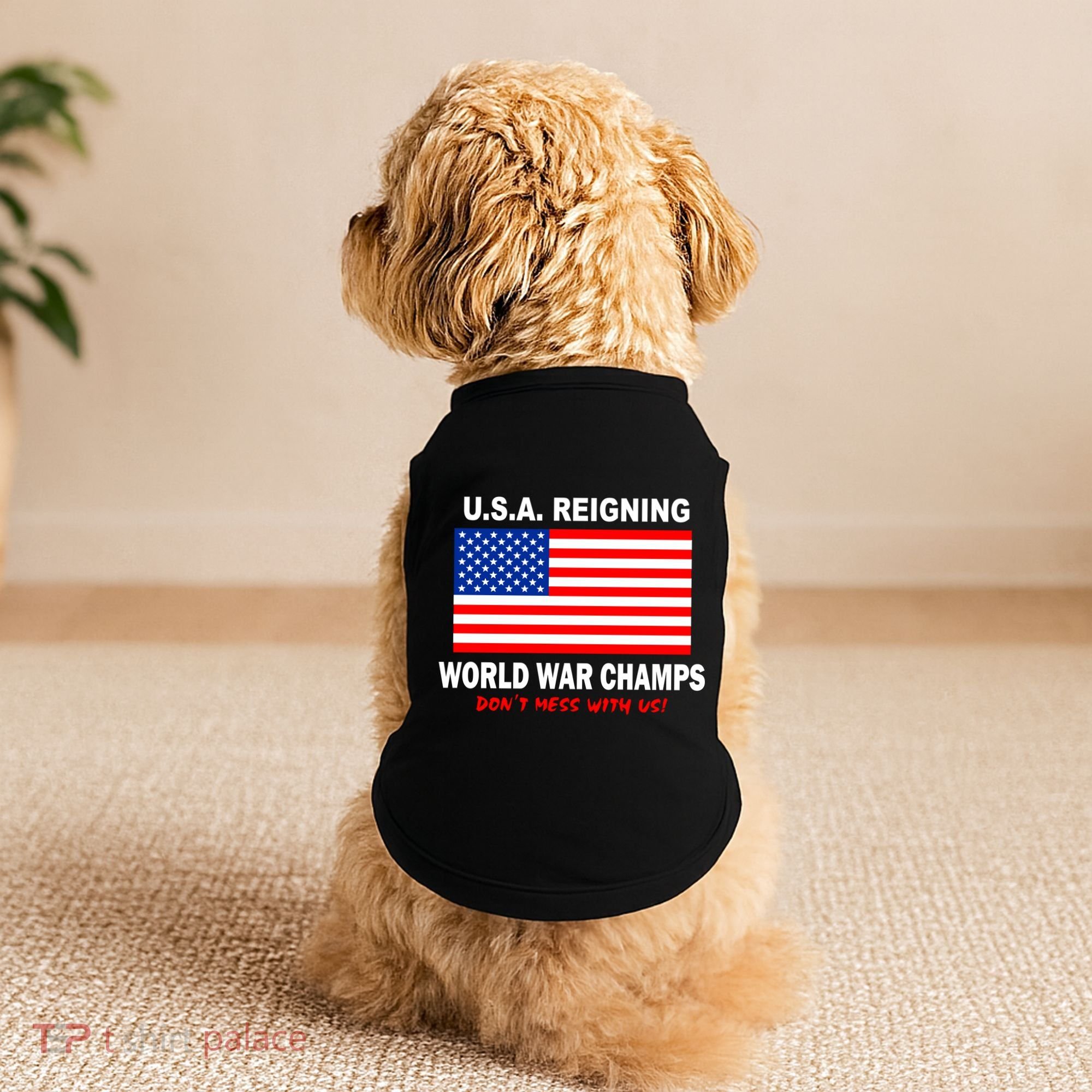 U.S.A. Reigning World War Champs Doggie Tank