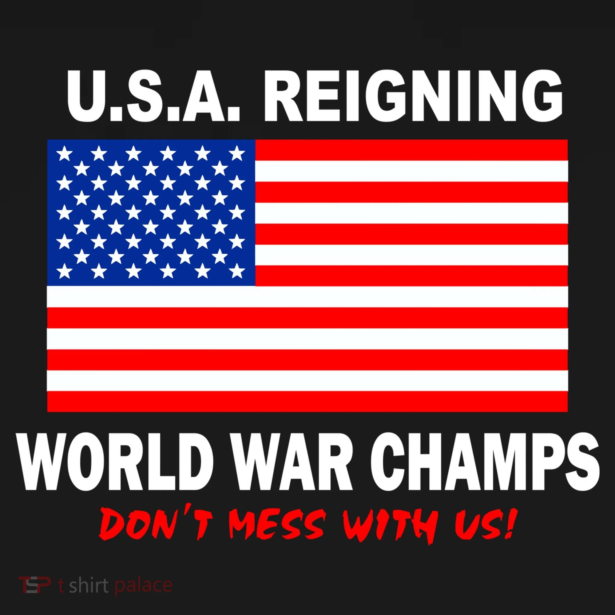 U.S.A. Reigning World War Champs Doggie Tank