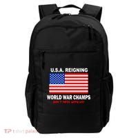 U.S.A. Reigning World War Champs Backpack thumb 0