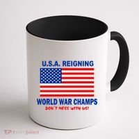 U.S.A. Reigning World War Champs Coffee Mug thumb 1