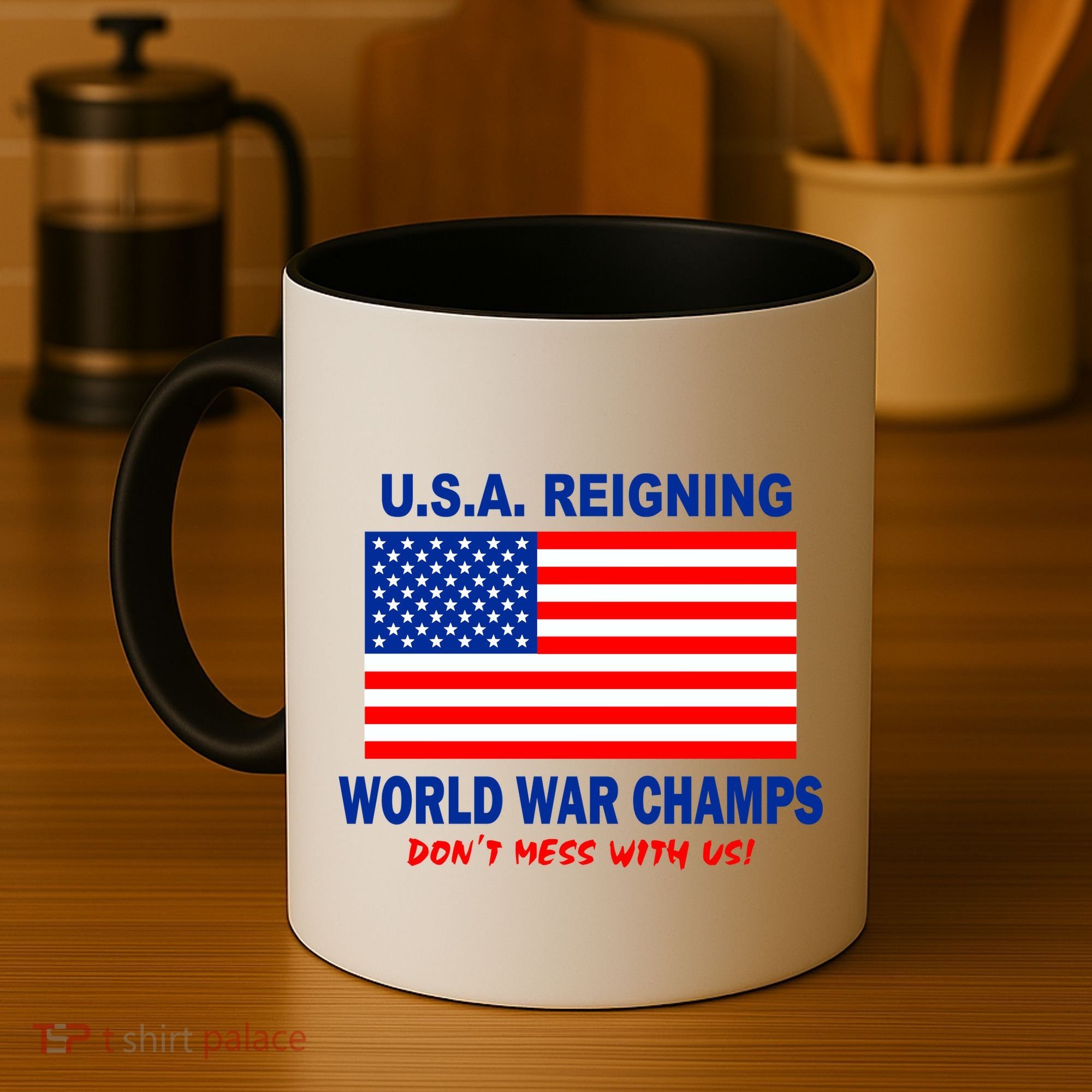 U.S.A. Reigning World War Champs Coffee Mug