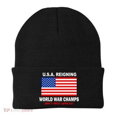 U.S.A. Reigning World War Champs Beanie