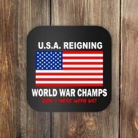 U.S.A. Reigning World War Champs Coaster thumb 0