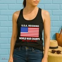 U.S.A. Reigning World War Champs Women's Tank Top thumb 2