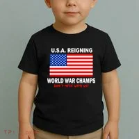 U.S.A. Reigning World War Champs Toddler T-Shirt thumb 2