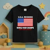 U.S.A. Reigning World War Champs Toddler T-Shirt thumb 3