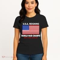 U.S.A. Reigning World War Champs Women's T-Shirt thumb 4