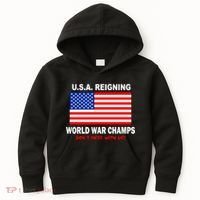 U.S.A. Reigning World War Champs Kids Hoodie thumb 0
