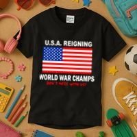 U.S.A. Reigning World War Champs Kids T-Shirt thumb 3