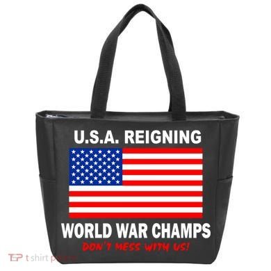 U.S.A. Reigning World War Champs Tote Bag