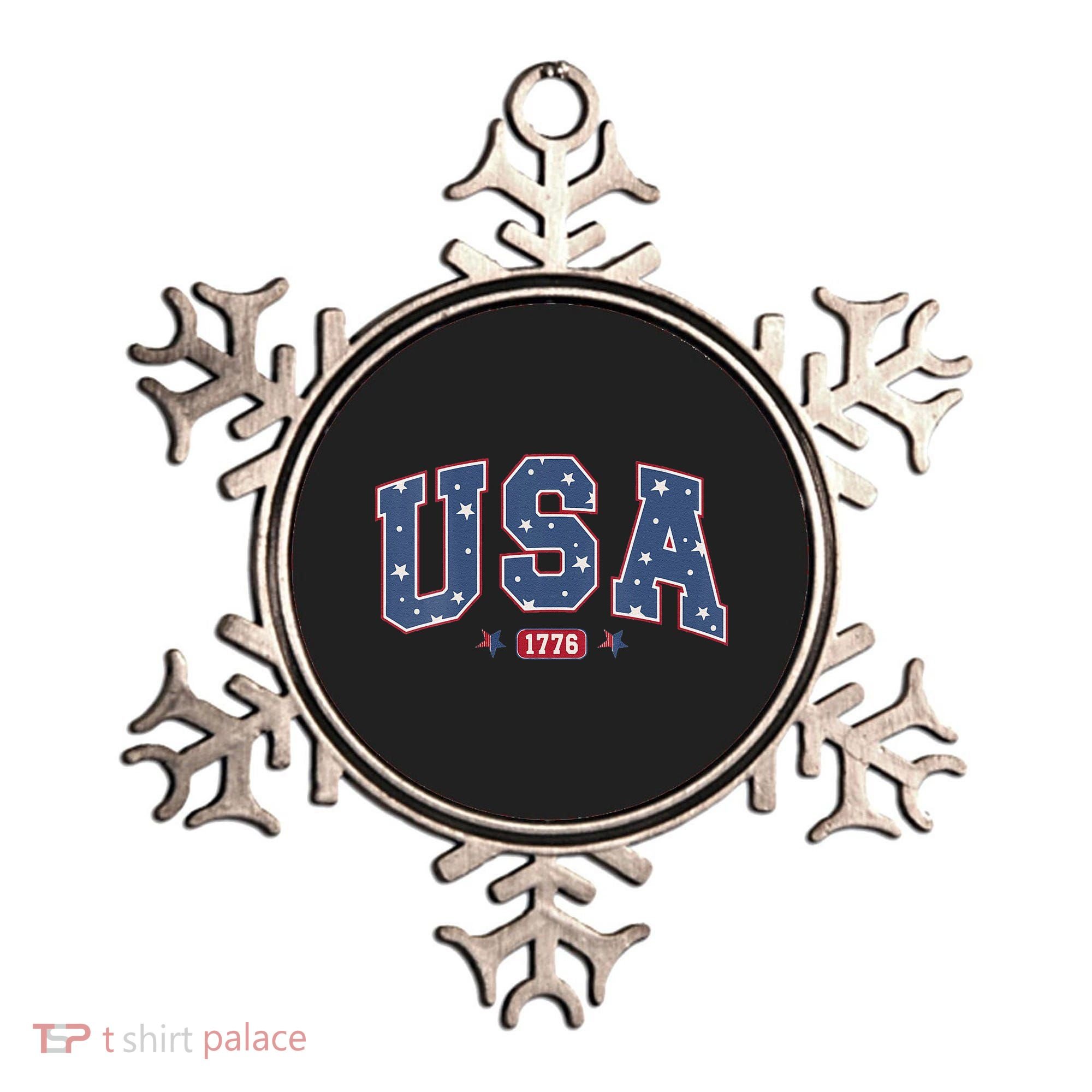 Usa 1776 4th Of July Independence Day Ornament