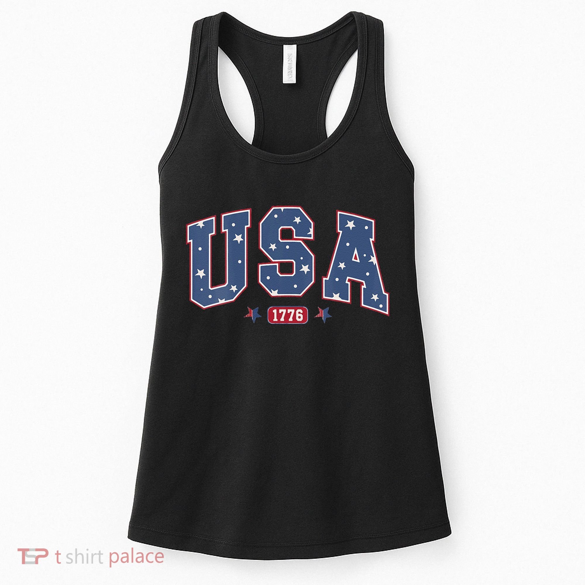 Usa 1776 4th Of July Independence Day Women's Tank Top