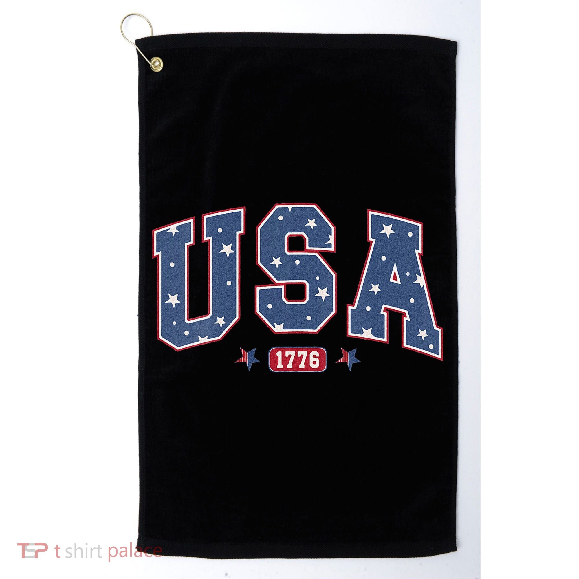 Usa 1776 4th Of July Independence Day Golf Towel