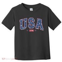 Usa 1776 4th Of July Independence Day Toddler T-Shirt thumb 0