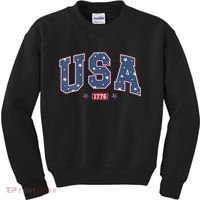 Usa 1776 4th Of July Independence Day Kids Sweatshirt thumb 0