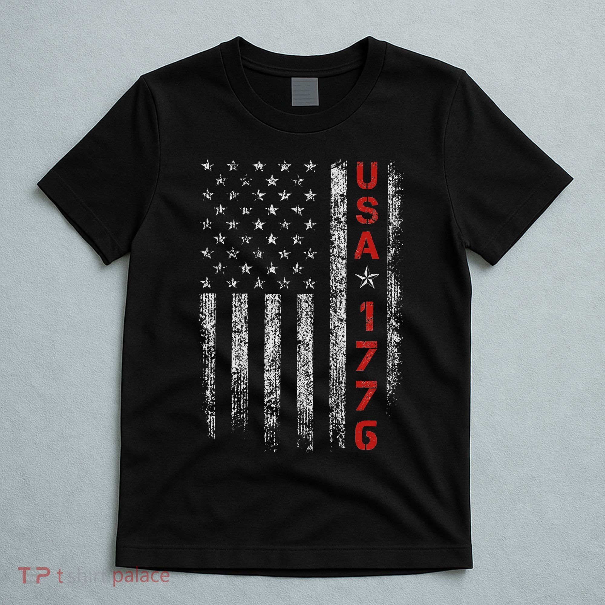 Usa 1776 Patriotic Independence Day T-Shirt