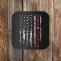 Usa 1776 Patriotic Independence Day Coaster thumb 0