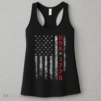 Usa 1776 Patriotic Independence Day Women's Tank Top thumb 3