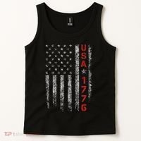 Usa 1776 Patriotic Independence Day Tank Top thumb 2