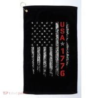 Usa 1776 Patriotic Independence Day Golf Towel thumb 0