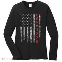 Usa 1776 Patriotic Independence Day Women's Long Sleeve Shirt thumb 0