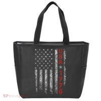 Usa 1776 Patriotic Independence Day Tote Bag thumb 0