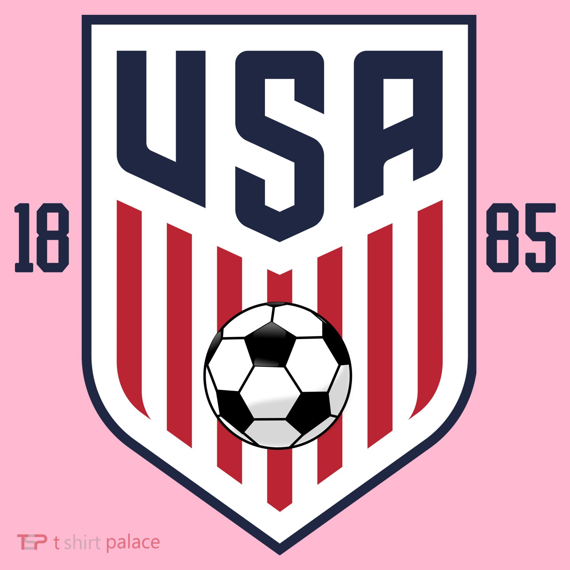 USA 1885 Soccer Tournament Coaster