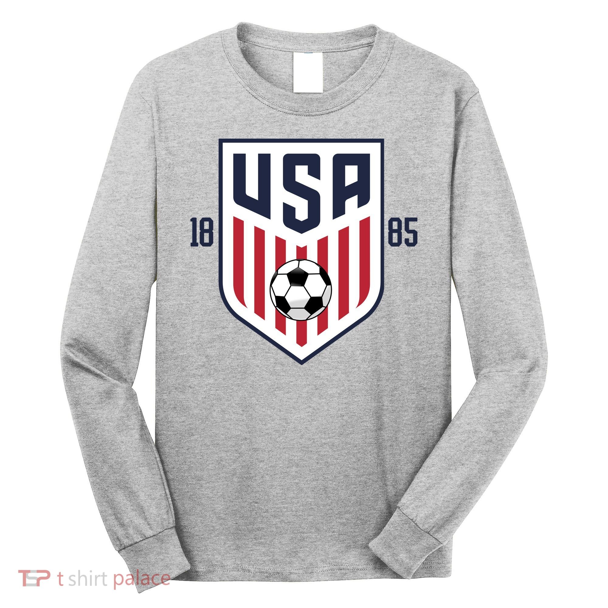 USA 1885 Soccer Tournament Long Sleeve Shirt