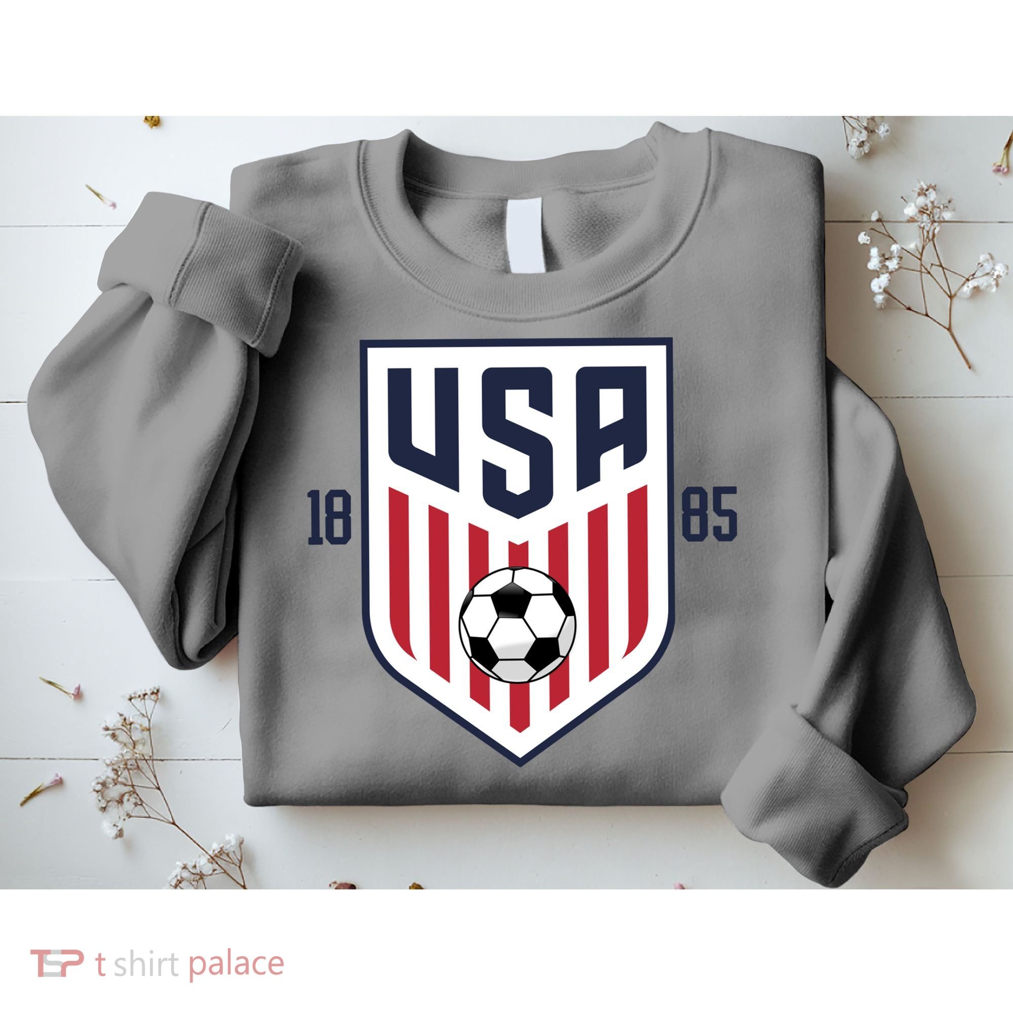 USA 1885 Soccer Tournament Sweatshirt