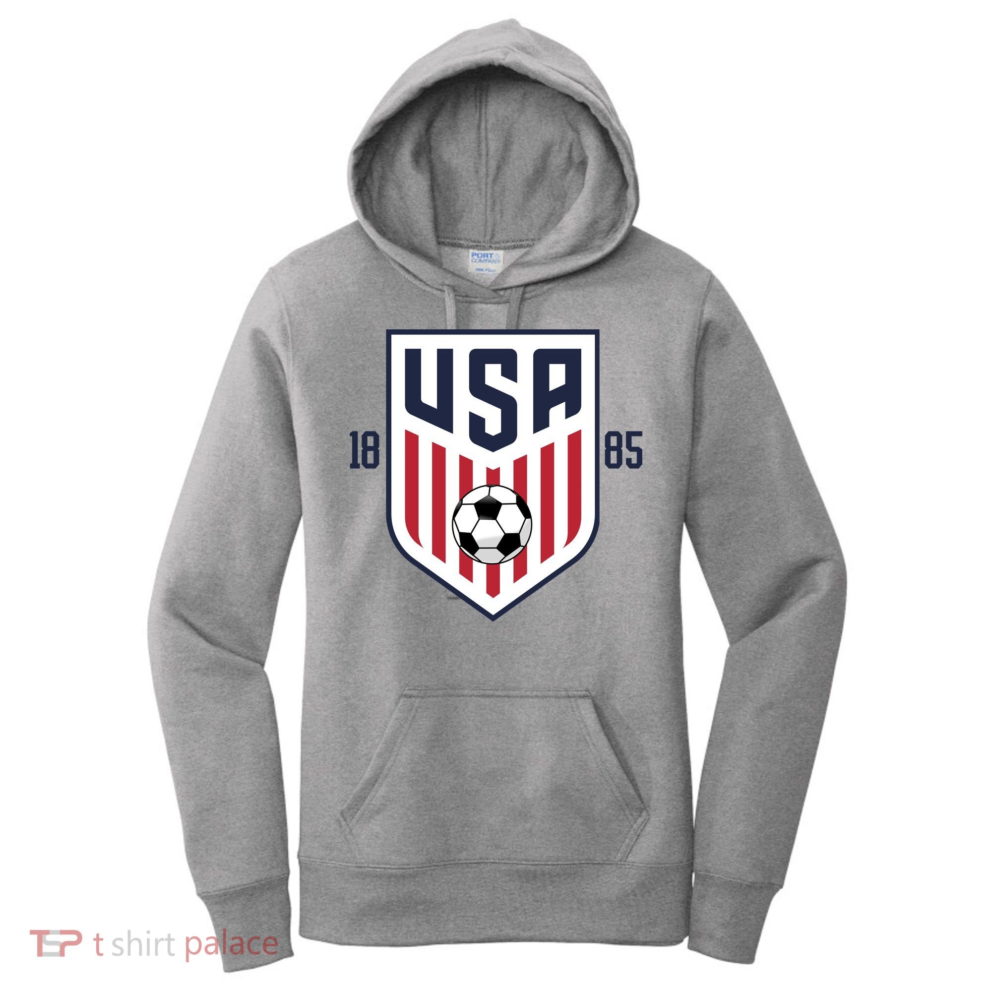 USA 1885 Soccer Tournament Women's Hoodie