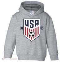 USA 1885 Soccer Tournament Toddler Hoodie thumb 0