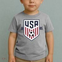 USA 1885 Soccer Tournament Toddler T-Shirt thumb 2