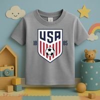 USA 1885 Soccer Tournament Toddler T-Shirt thumb 3