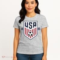 USA 1885 Soccer Tournament Women's T-Shirt thumb 4