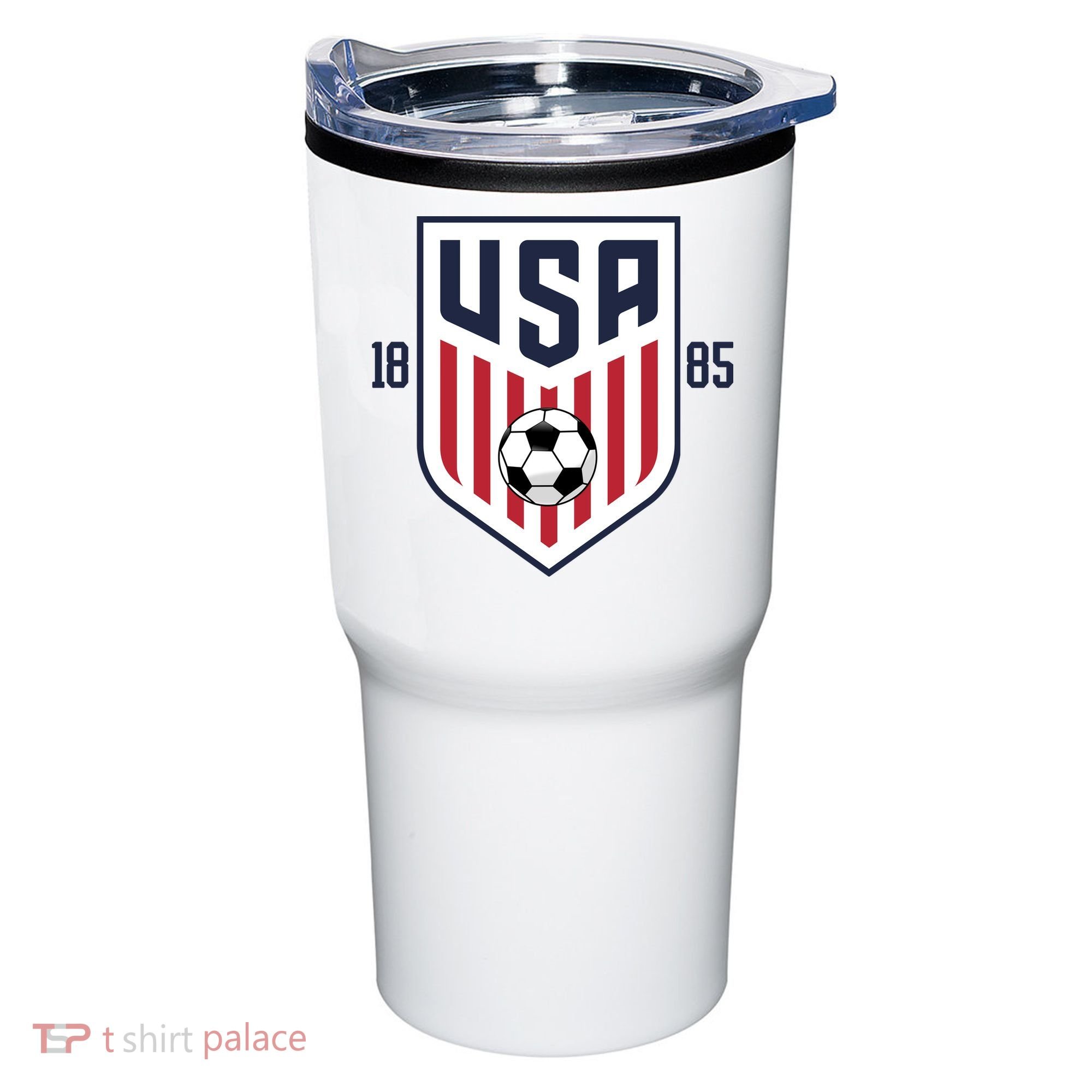 USA 1885 Soccer Tournament Tumbler