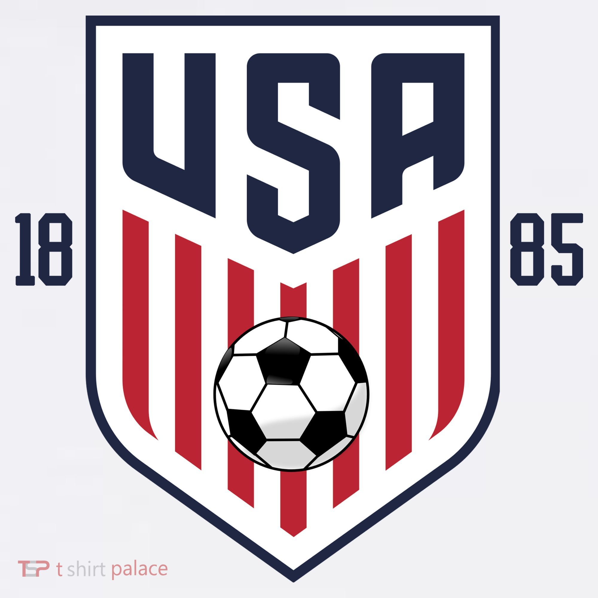 USA 1885 Soccer Tournament Mousepad