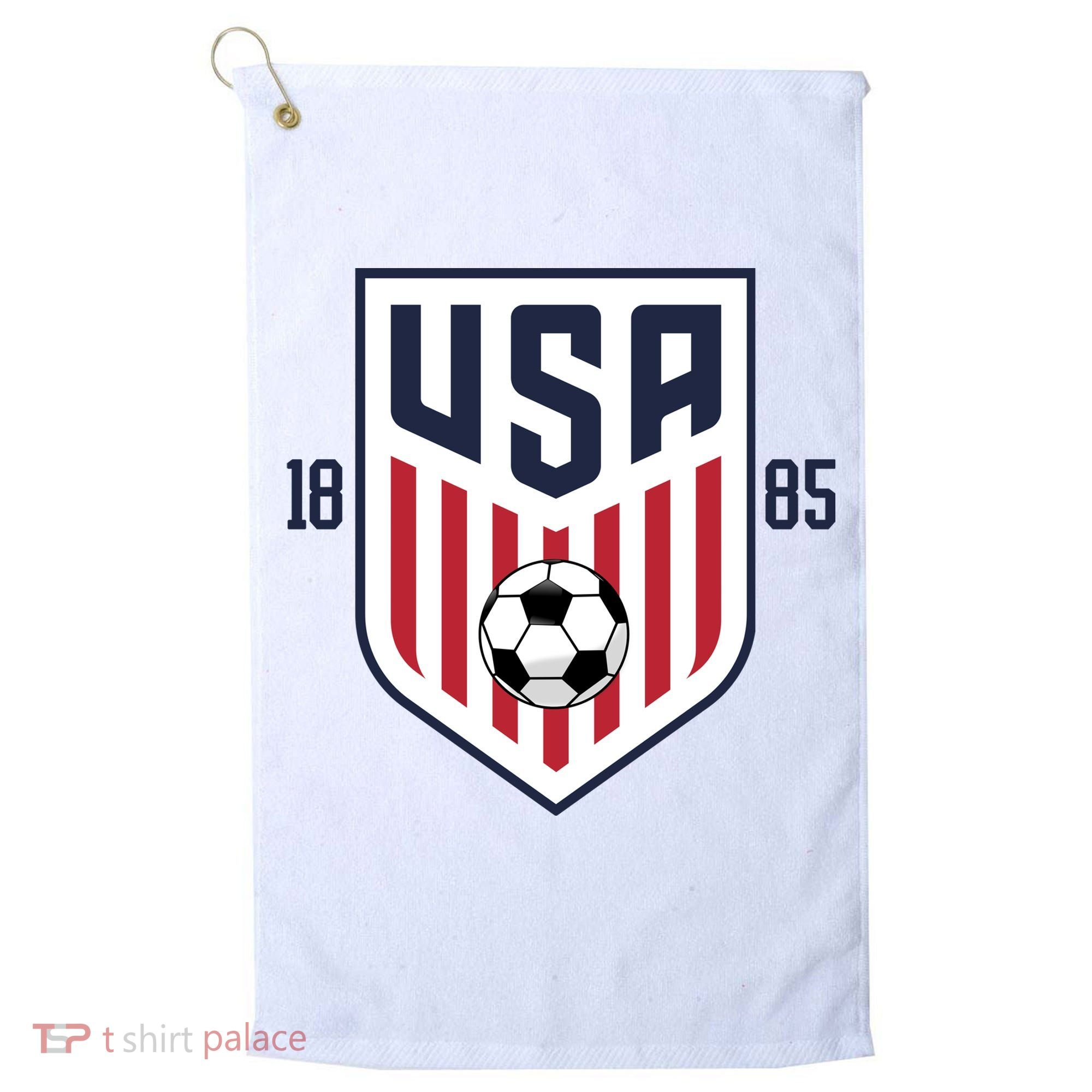 USA 1885 Soccer Tournament Golf Towel