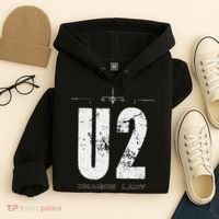 U 2 Dragon Lady Spy Plane Hoodie thumb 4
