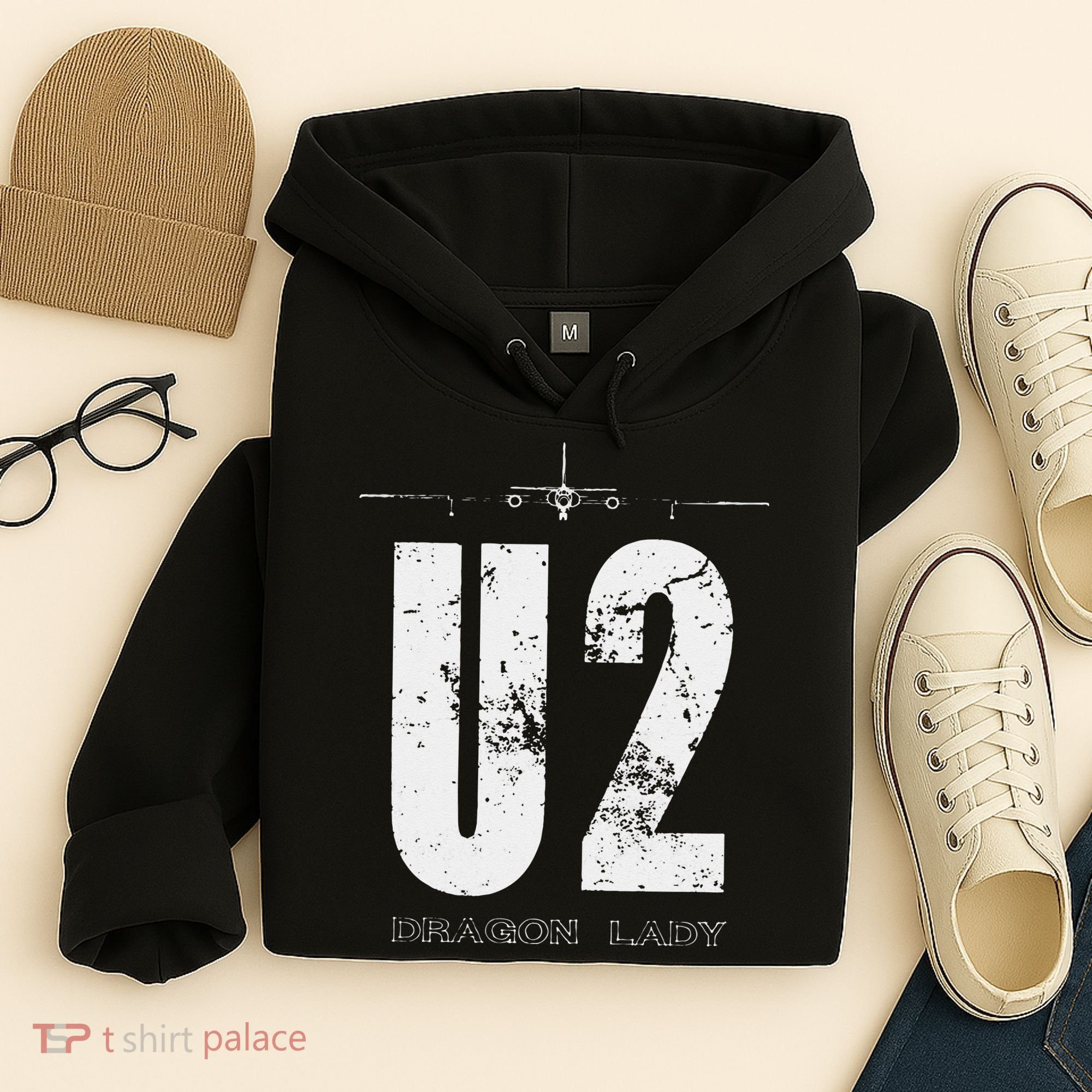 U 2 Dragon Lady Spy Plane Hoodie