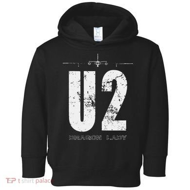 U 2 Dragon Lady Spy Plane Toddler Hoodie