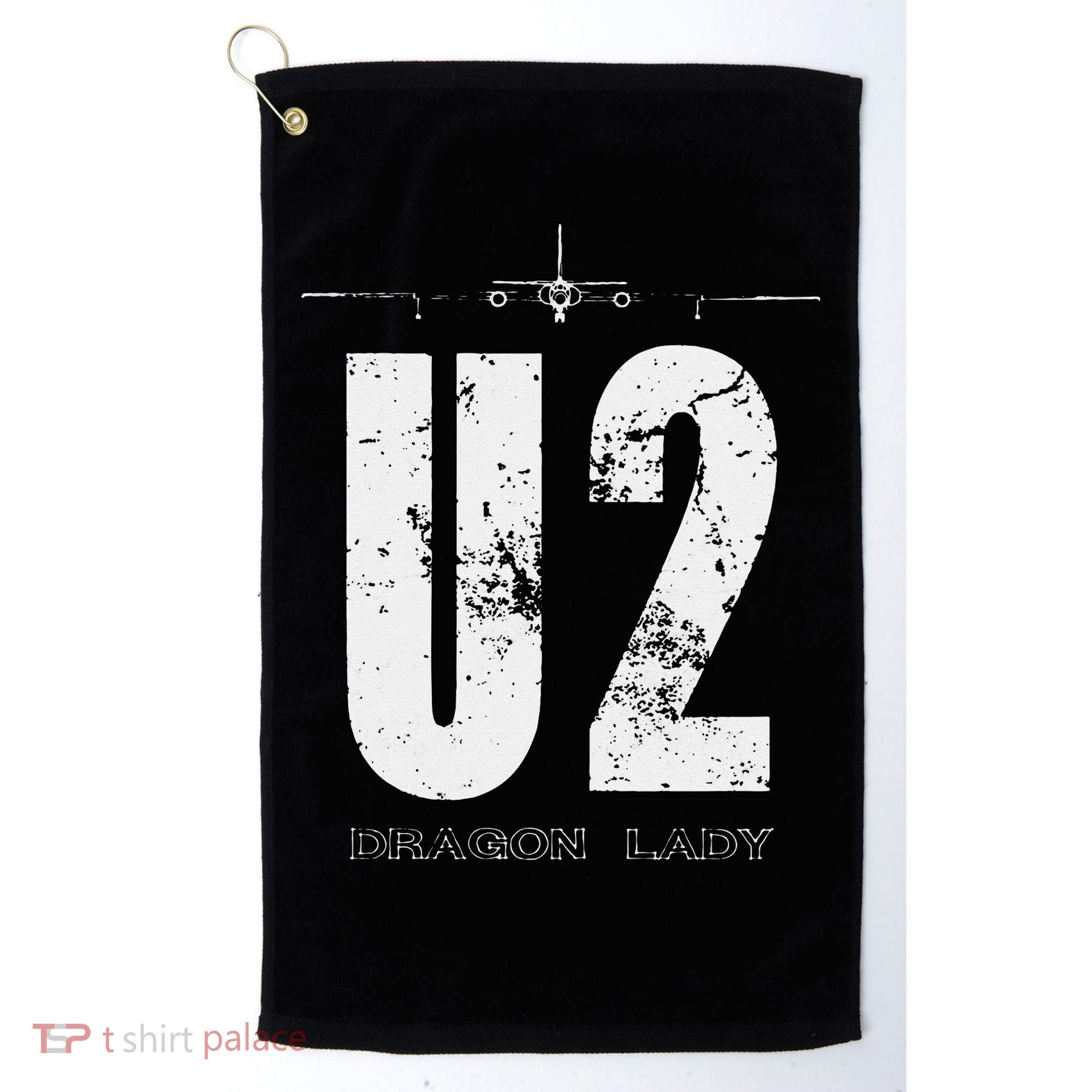 U 2 Dragon Lady Spy Plane Golf Towel